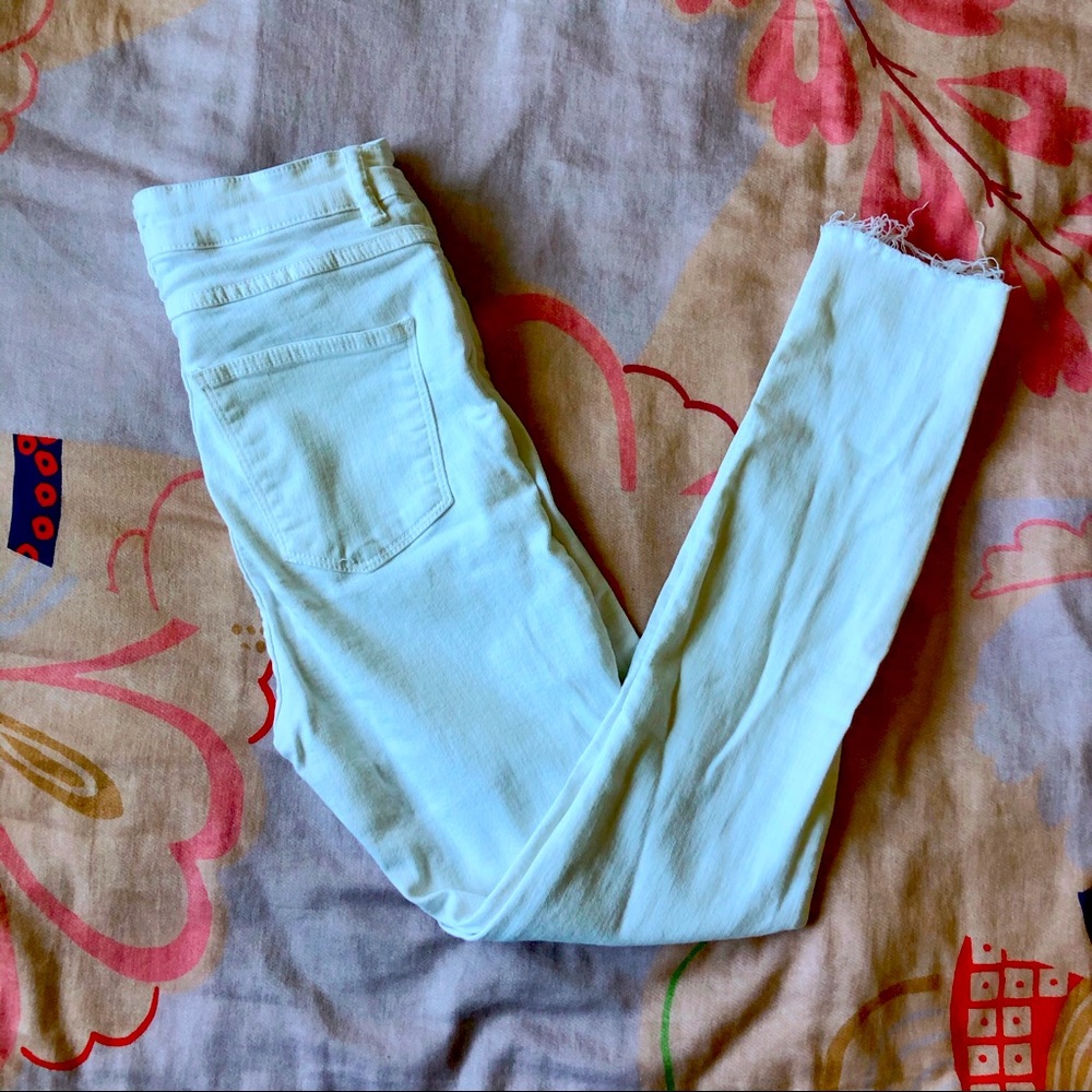 Zara Premium Denim High-Rise Skinny Jeans
